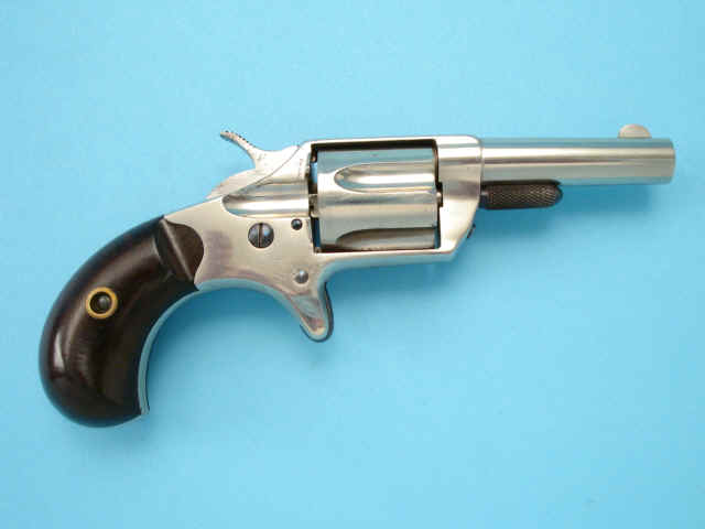 Fine Nickel-Plated Colt New Line Revolver in .30 Caliber Rimfire