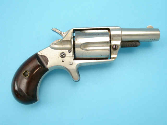 Fine Nickel-Plated Colt New Line Revolver in .38 Centerfire Caliber