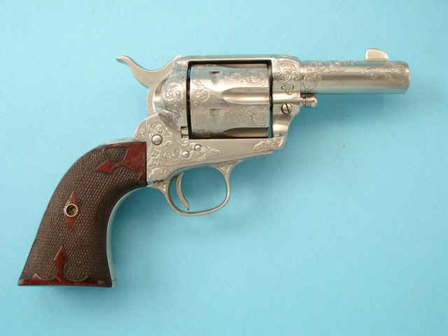 Colt Single Action Revolver, with Modern Engraving, Finish and Grips