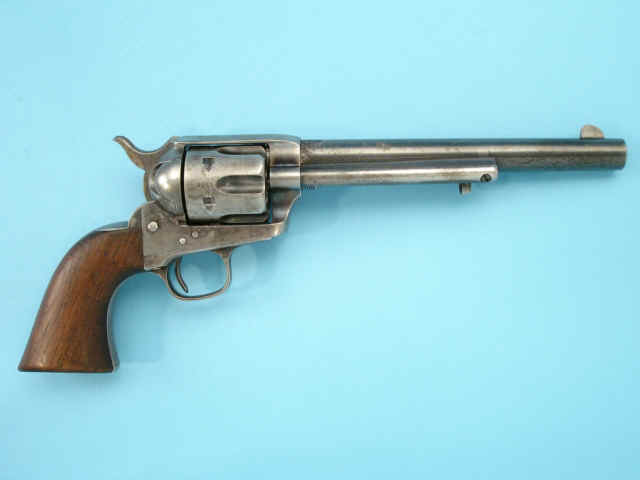 Rare Henry Nettleton Inspected U.S. Army Colt Cavalry Model Martial Single Action Revolver  with Unique History Documented in Letter from Colt Expert John A. Kopec
