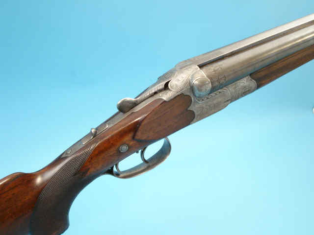 *16 Gauge by 9.3x72R Unmarked German Boxlock Drilling