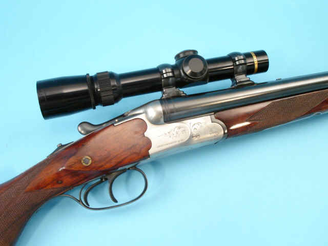 *16 Gauge by 8x57JR J. P. Sauer Boxlock Drilling.