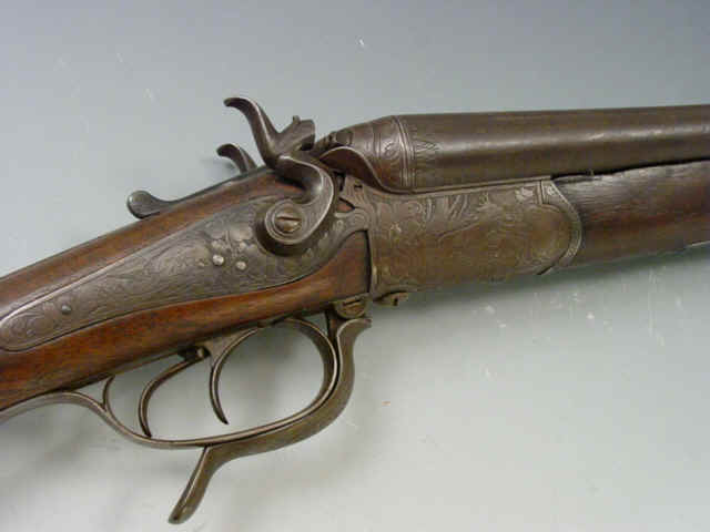 *German Combination Rifle/Shotgun, or Drilling, Sporting Gun