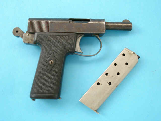 *Scarce Webley & Scott Model 1913 Semi-Automatic Pistol with Extra Magazine