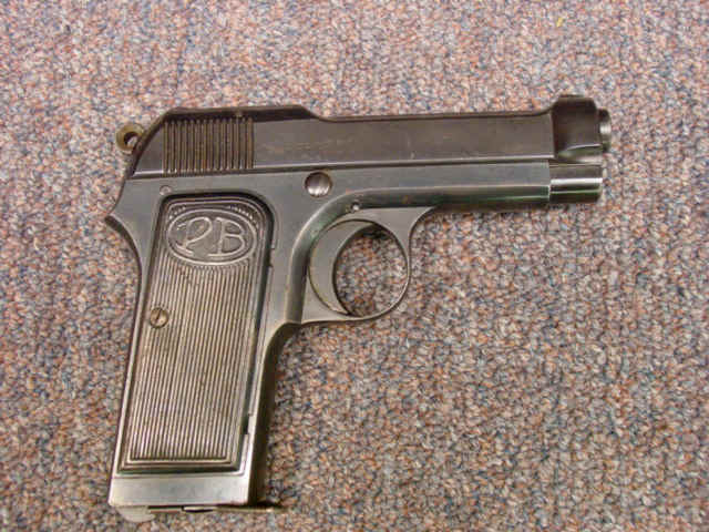 *P. Beretta Model 1923 Semi-Auto Pistol