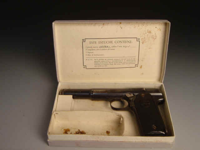 *Spanish Astra Model 1921 Semi-Automatic Pistol