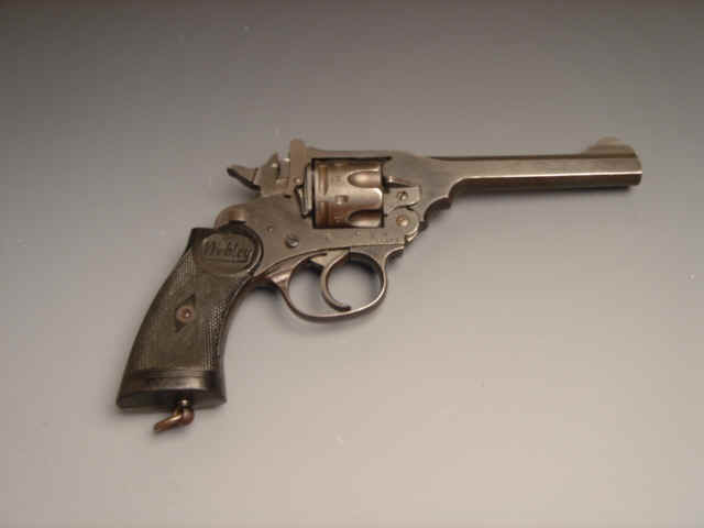 *Webley MK IV .38 Double Action Revolver with Broad Arrow Marking