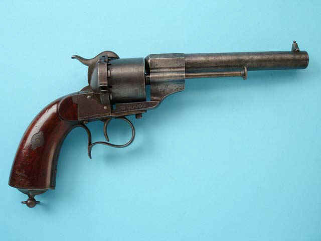 French Model 1854 LeFaucheux Pinfire Revolver