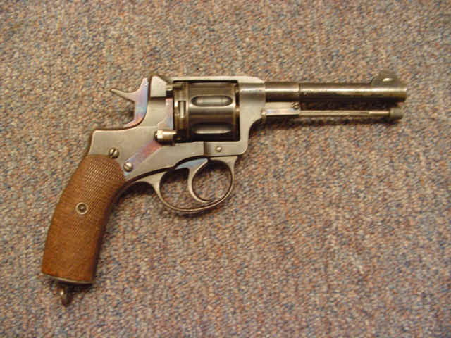 *Nagant Model 1898 Double-Action Revolver