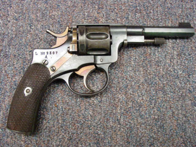 *Swedish Husqvarna Military Double Action Revolver