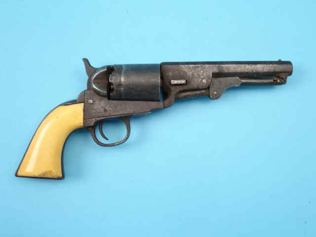 Belgian Brevette Colt Model 1851 Navy Percussion Revolver