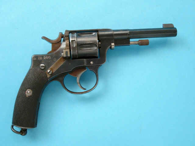 *Swedish Husqvarna Model 1890 Nagant Double Action Revolver