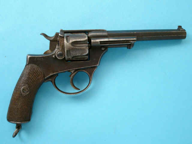 *Italian Glisenti Early Model Double Action Ordnance Revolver