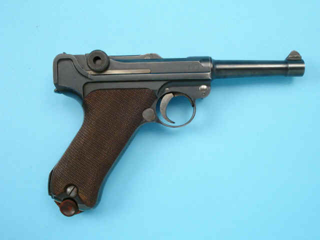 *German DWM P-08 Model Parabellum Semi-Automatic Pistol