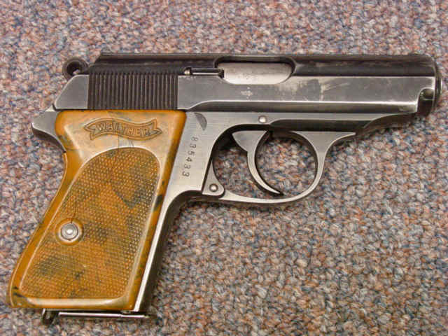 *Walther Model PPK RZM-Marked Semi-Auto Pistol, with Leather Holster