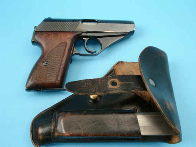 *Mauser-Werke Model HSC Semi-Automatic Pistol with Military-Style Holster