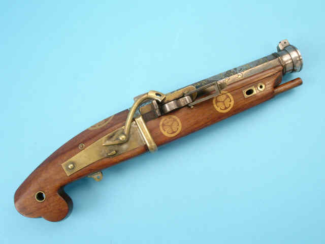Fine Japanese Snap-Matchlock Pistol, c. 18th/19th century