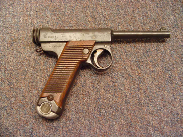 *Japanese Type 14 Nambu Semi-Automatic Pistol