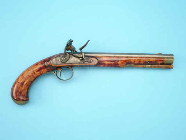Fine and Elegant Kentucky Flintlock Pistol by C. Bird & Co. Philadelphia, c. 1800 Fine and Elegant Kentucky Flintlock Pistol by C. Bird & Co. Philadelphia, c. 1800