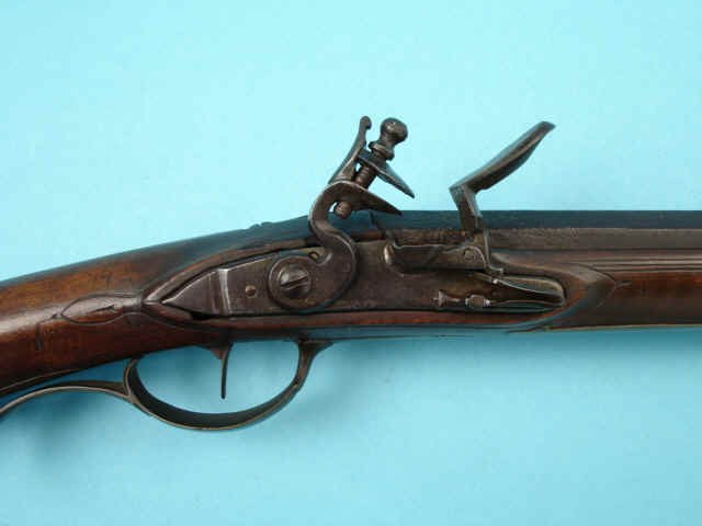 Historic and Rare U.S.-Marked Contract Brass-Mounted Flintlock Kentucky Rifle, Signed J. Dickert on Barrel, c. 1800 Historic and Rare U.S.-Marked Contract Brass-Mounted Flintlock Kentucky Rifle, Signed J. Dickert on Barrel, c. 1800