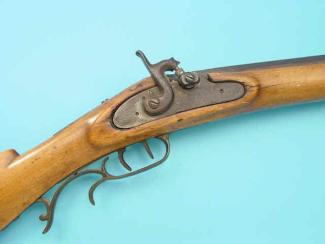 Percussion Half-stock Plains Rifle Believed to Have Been Property of "Pa" Hatfield, of the Hatfield-McCoy Feud