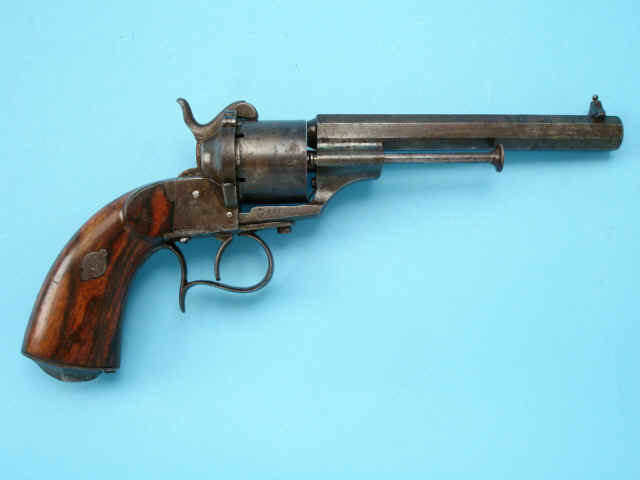 French Campagnac A. Bordeaux Single Action Pinfire Revolver