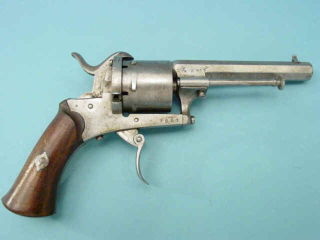 A Lefaucheux Type Pinfire Revolver Made in Belgium