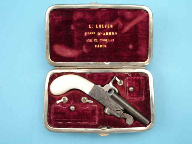 French Woman's Pocketbook Pistol by L. Loeven