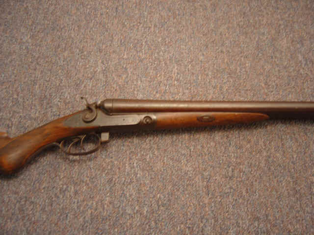 Parker Bros, Lifter Style Double Barrel Hammer Shotgun