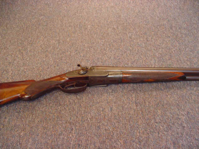 W. Richards Side-by-Side Hammer Shotgun