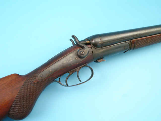 Double Barrel Hammer Shotgun by William Moore & Co.