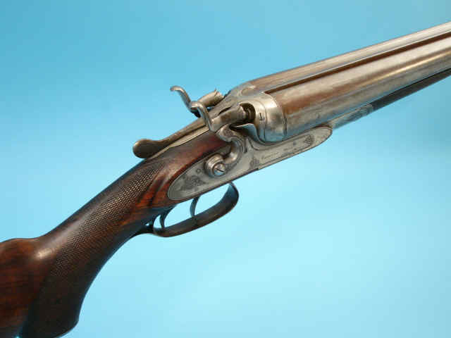 *10 Gauge Charles Daly Hammer Double Barrel Shotgun.
