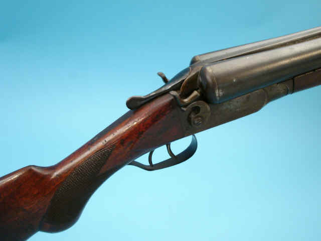 Wells-Fargo & Co. Express Marked Ithaca Double Barrel Hammer Shotgun