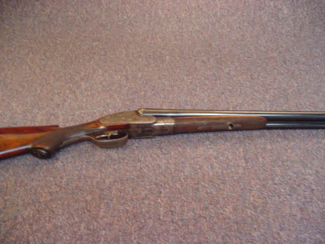 *Fine Quality M. Ogris Hammertess Sidelock Side by Side Shotgun, with Krupp Barrels, Made in Ferlach, Austria *Fine Quality M. Ogris Hammertess Sidelock Side by Side Shotgun, with Krupp Barrels, Made in Ferlach, Austria