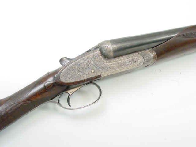 Factory-Engraved E.J. Churchill Premier Model Side-Lock Double Barrel Shotgun Factory-Engraved E.J. Churchill Premier Model Side-Lock Double Barrel Shotgun