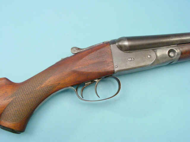 *Parker Double Barrel Hammerless Shotgun, c. 1917