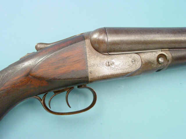 *Parker D Grade Double Barrel Hammerless Shotgun, c. 1906