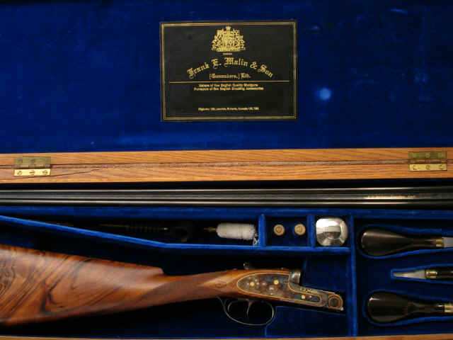 *"The Royal Presentation" Gold Inlaid, Engraved and Cased Frank Malin .410 Sidelock Shotgun Commemorating the Wedding of Prince Charles and Lady Diana Spencer *"The Royal Presentation" Gold Inlaid, Engraved and Cased Frank Malin .410 Sidelock Shotgun Commemorating the Wedding of Prince Charles and Lady Diana Spencer