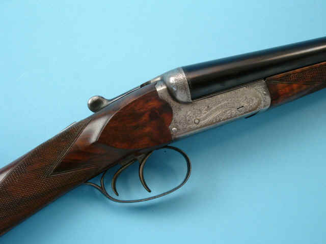 *Engraved T.W. Murray & Co., Ltd., Cork, Ireland, Boxlock Side-by-Side Shotgun