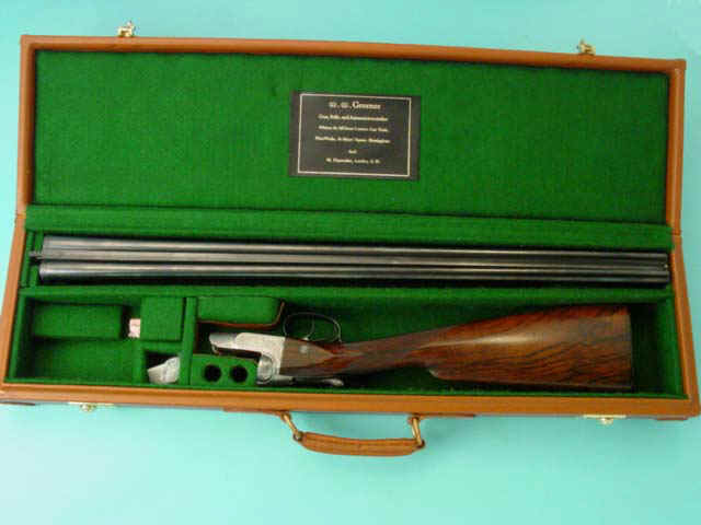 Cased W.W. Greener Boxlock Side-by-Side Shotgun Cased W.W. Greener Boxlock Side-by-Side Shotgun