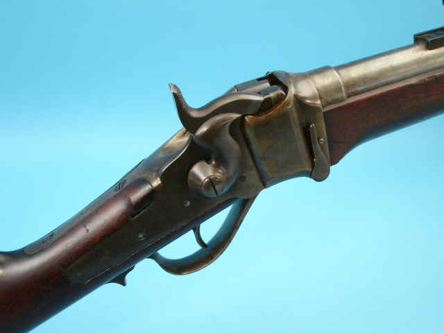 Rare U.S. Springfield Altered Sharps Model 1870, Type II  Breechloading Military Rifle