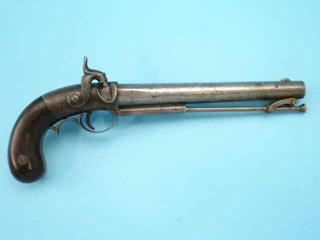 Rare U.S. Martially Marked A.H. Waters & Co. All Metal Percussion Pistol, with Low Serial Number