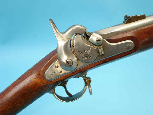 U.S. Springfield Model 1855 Percussion Rifle Musket Dated 1859