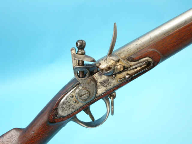 Rare Ohio Surcharged U.S. Harpers Ferry Model 1795 Flintlock Musket