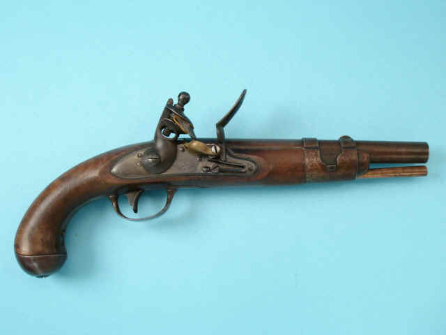 Fine U.S. Martially Marked Model 1816 Flintlock Pistol by Simeon North Fine U.S. Martially Marked Model 1816 Flintlock Pistol by Simeon North